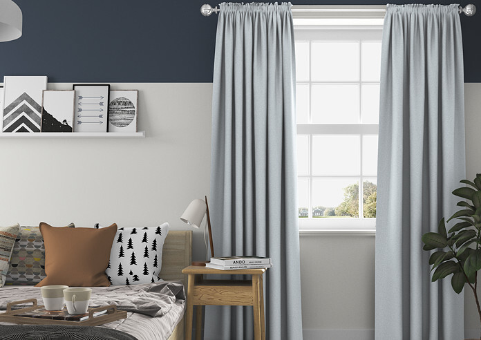 Oslo, Sterling - Made to Measure Curtains - Image 3